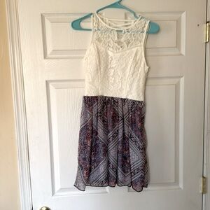 Speechless dress lace and floral